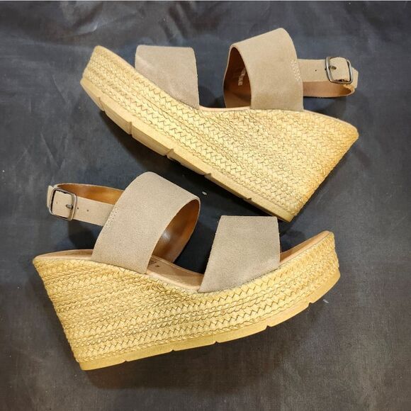 BRAND NEW SEYCHELLES ESPADRILLE DOUBLE STRAP WEDGE PLATFORM SANDAL - Picture 10 of 16